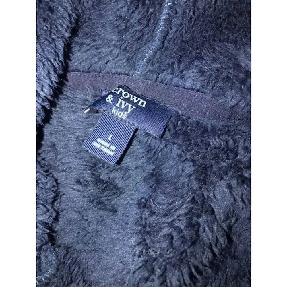 Kids Crown and Ivy Sherpa Hoodie